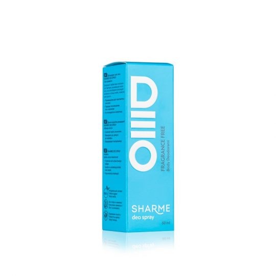 SHARME DEO SPRAY Body Deodorant Fragrance Free/ Дезодорант «Без аромата» 3